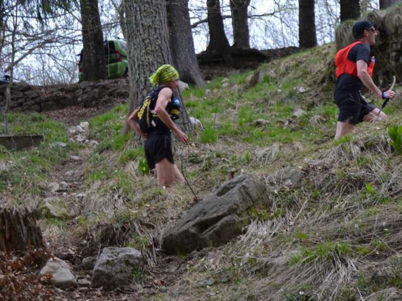 Sul percorso (Vibram Trail Mottarone 2021) 1